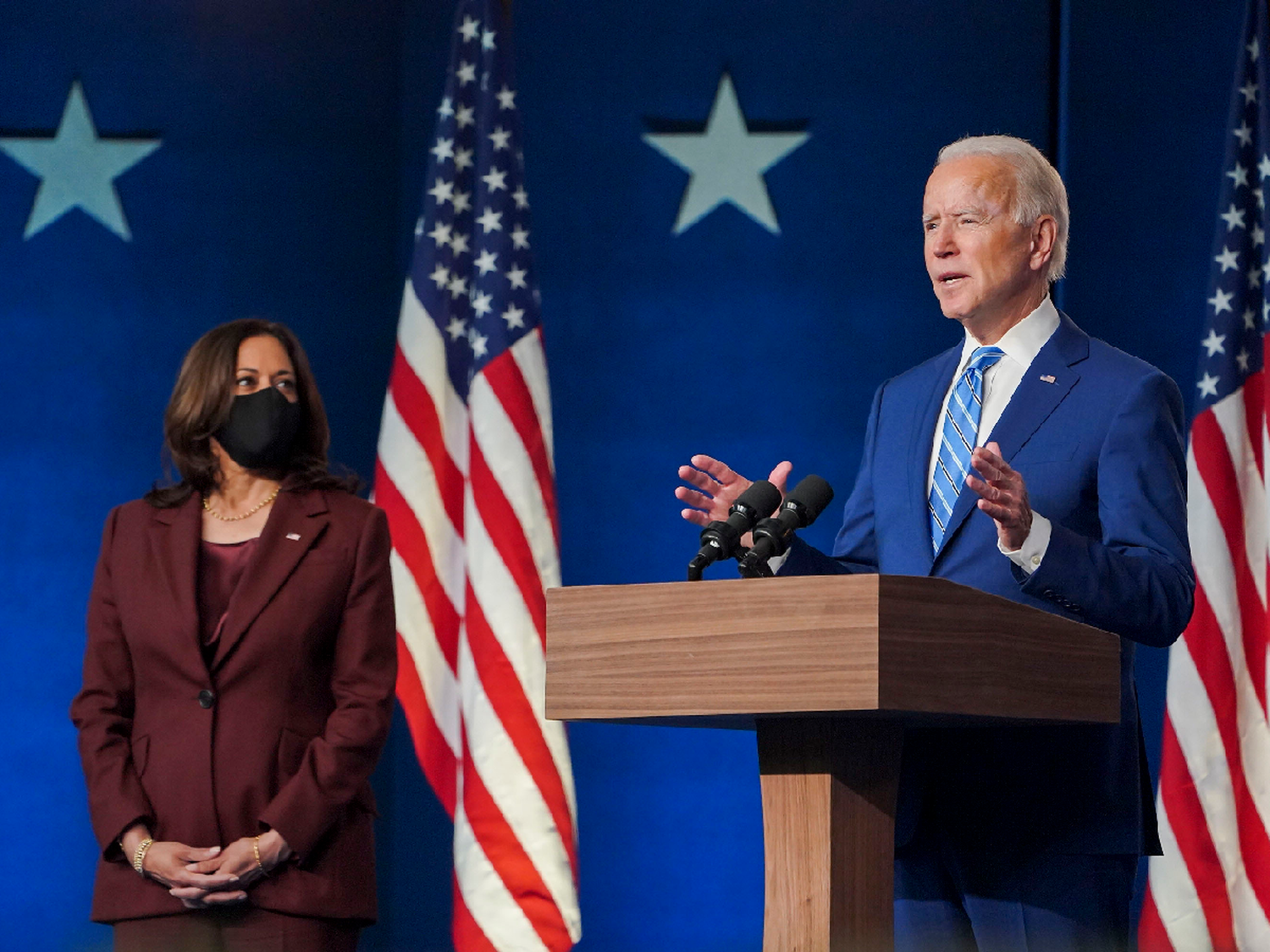 Biden prometió enfrentar el "autoritarismo" de China y Rusia y anunció el fin del apoyo a Arabia