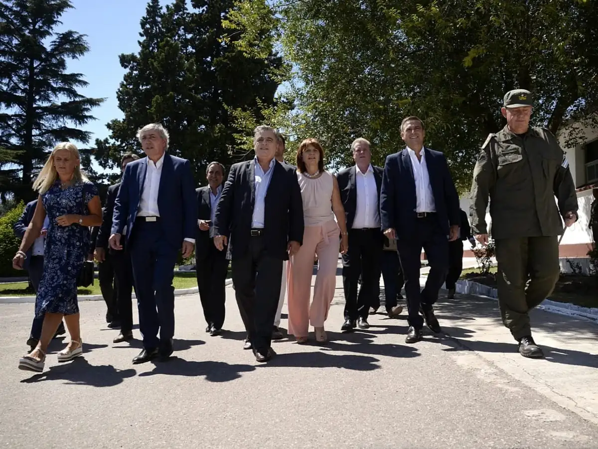 Mestre y Negri, se mostraron juntos con Patricia Bullrich
