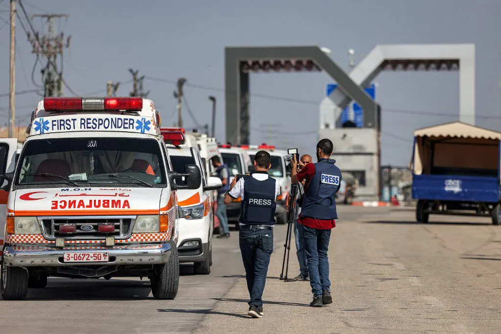 ¡MEDIACIÓN EN QATAR CON EE.UU. Y LOS INVOLUCRADOS FUNCIONÓ! Comienzan a salir heridos y extranjeros de Gaza (+FOTOS)