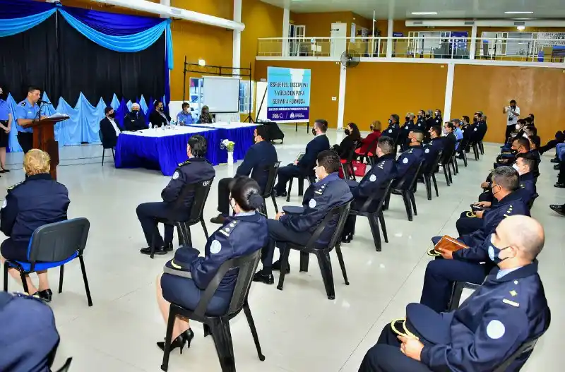 Autoridades de Gobierno y del Poder Judicial aunaron criterios con efectivos de la Policía provincial