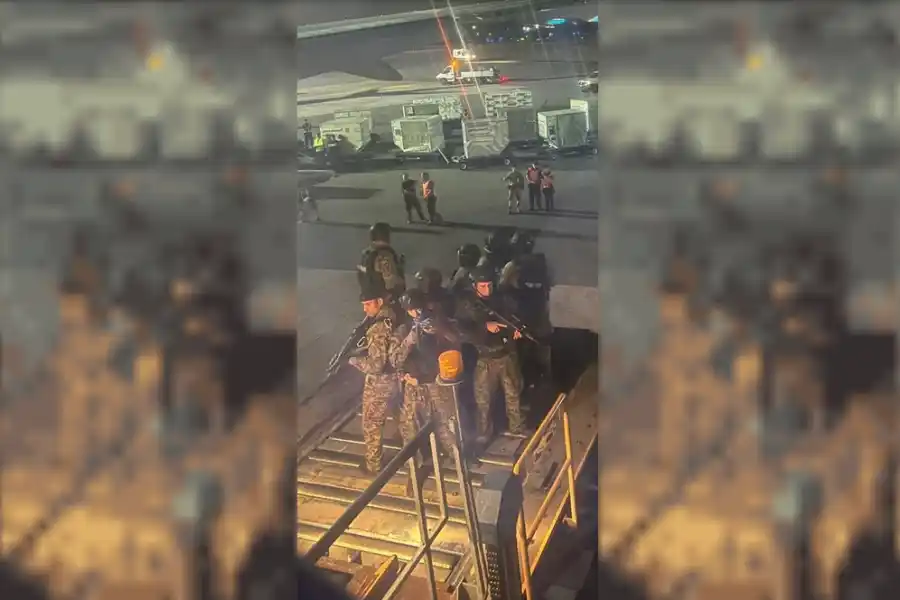 Aterrizaje de emergencia en Ezeiza de un vuelo de American Airlines