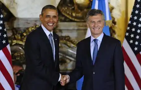 Barack Obama y Mauricio Macri se reúnen en Casa Rosada