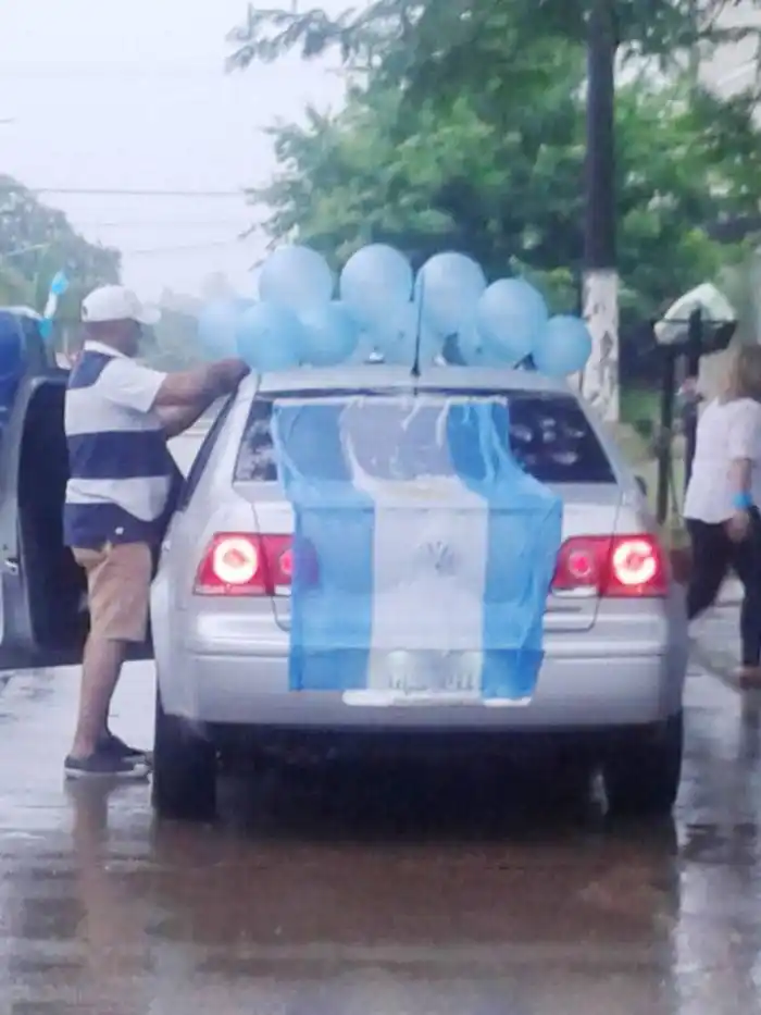 ����La mayoría celeste�"�", tuvo réplica en la ciudad de Concordia, así como en 500 ciudades del país  