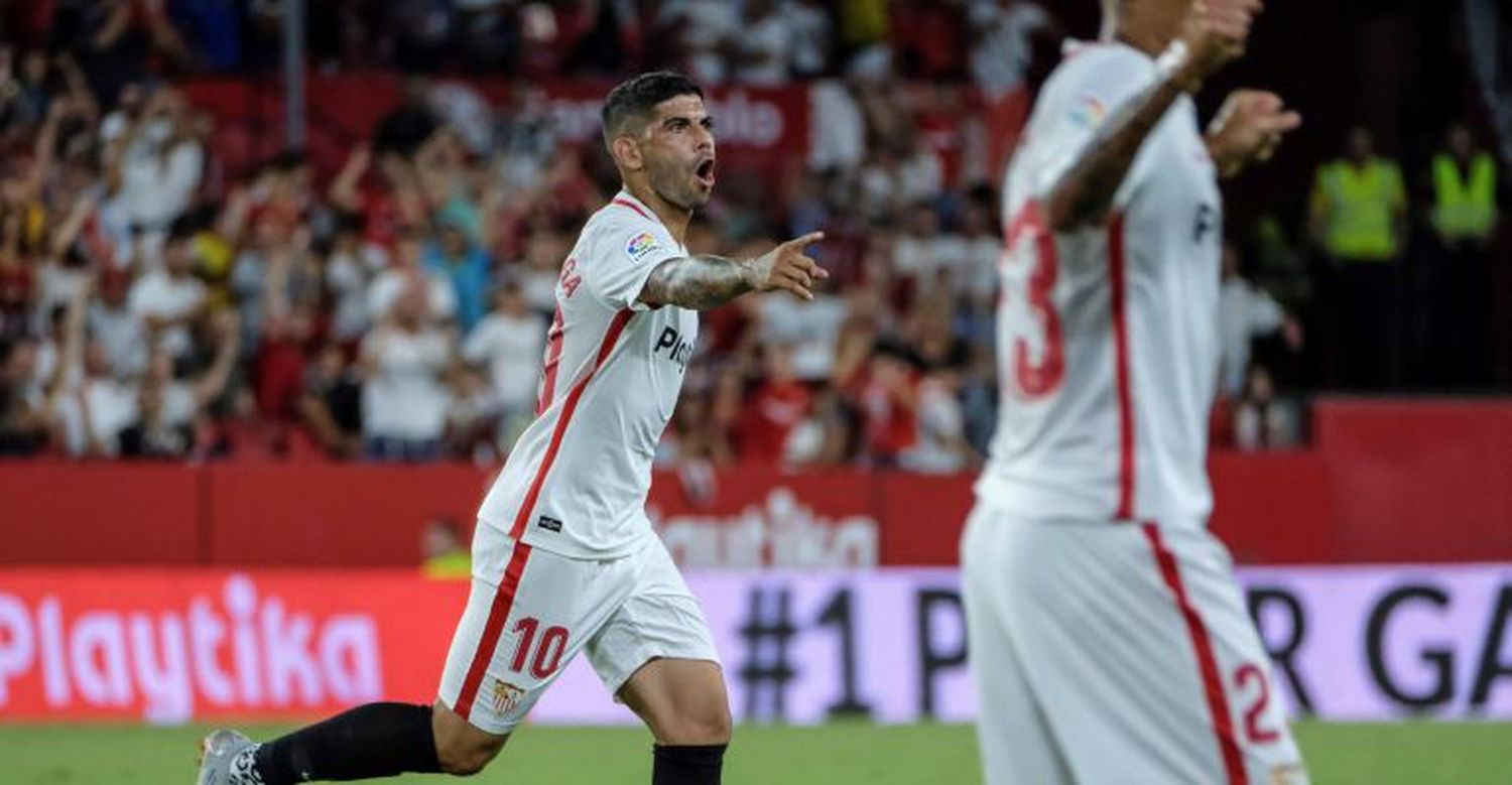 Triunfo de Sevilla, con un gol de Banega