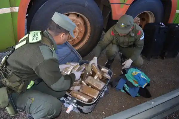 Gendarmería volvió a secuestrar marihuana y detuvo a 3 personas