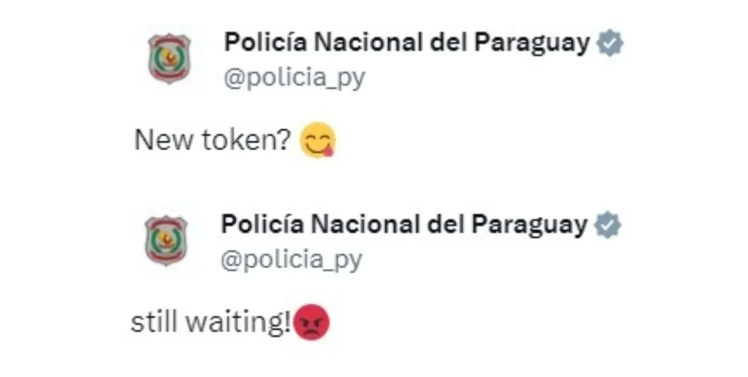 Algunas de las publicaciones que realizó la cuenta durante el período del hackeo.