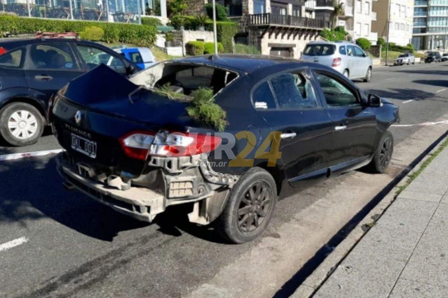 Video: otro conductor ebrio generó caos en Mar del Plata