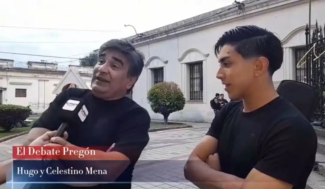 Hugo y Celestino Mena