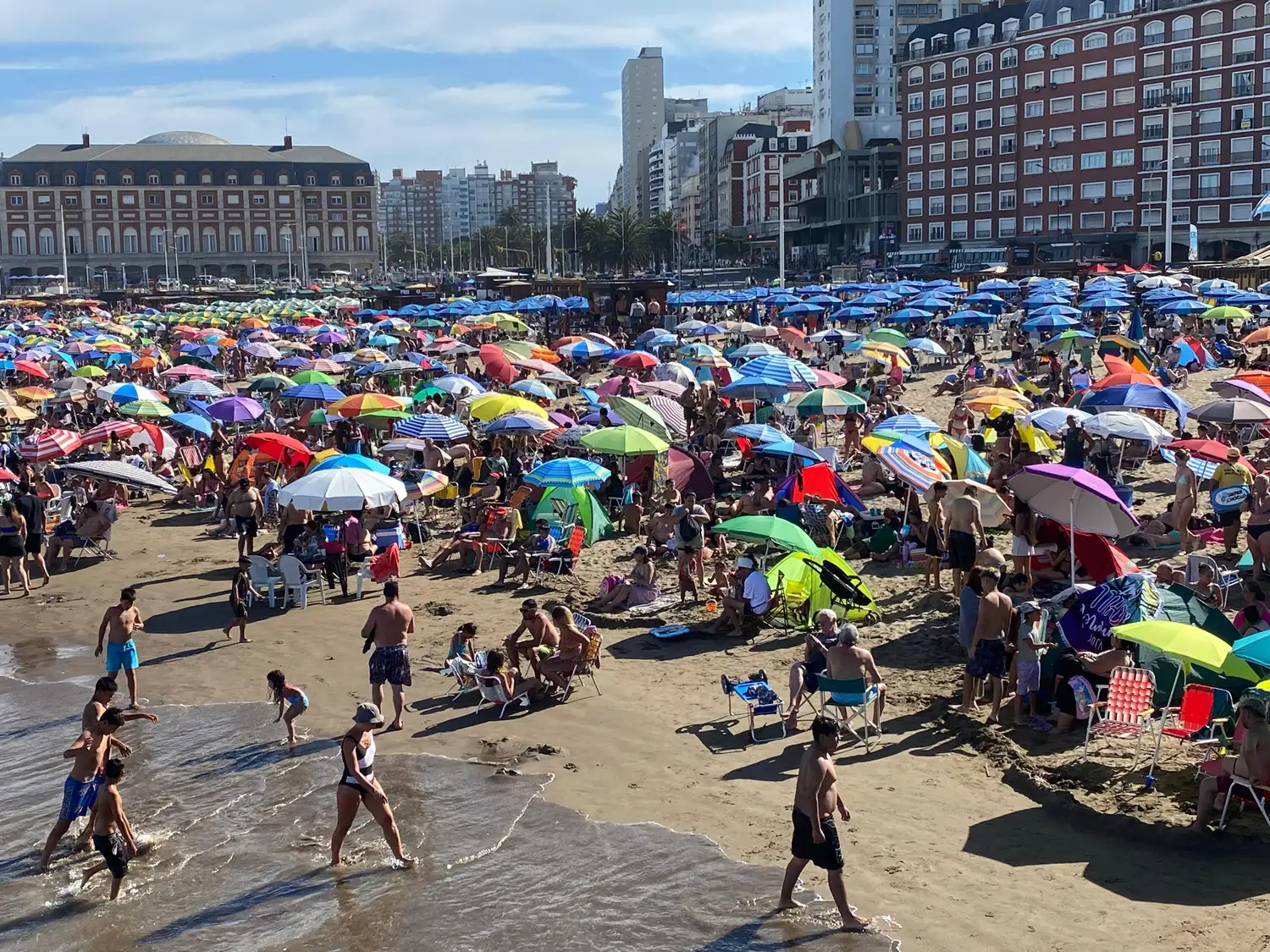 Martín confió que con la mejora del clima aumentará el turismo de cercanía.