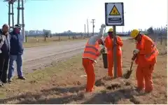 Avanzan las obras del Acceso Norte en Santo Tomé