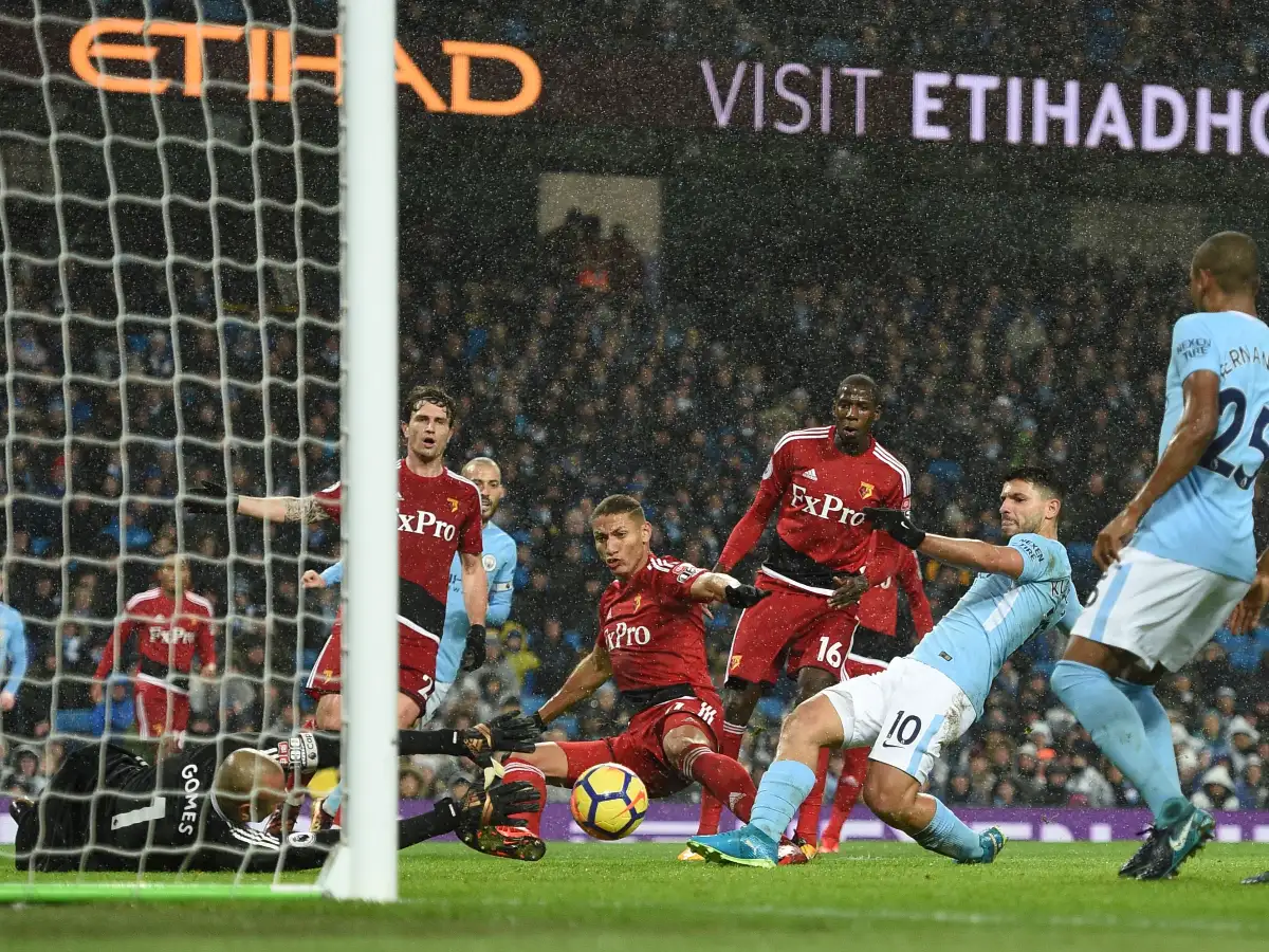 Agüero tuvo su primer festejo del año 