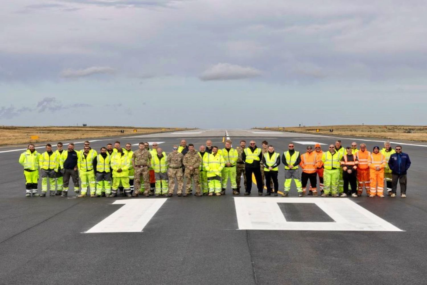 Runway Resurfacing at Mount Pleasant Complex in the Malvinas Islands Completed Ahead of Schedule