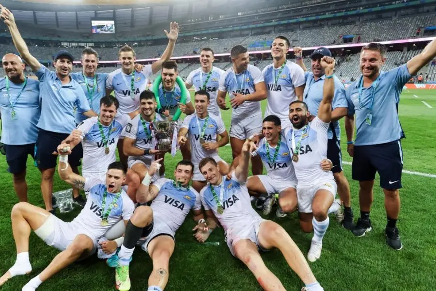 Los Pumas 7s encabezan el ranking del Circuito de Seven de la World Rugby