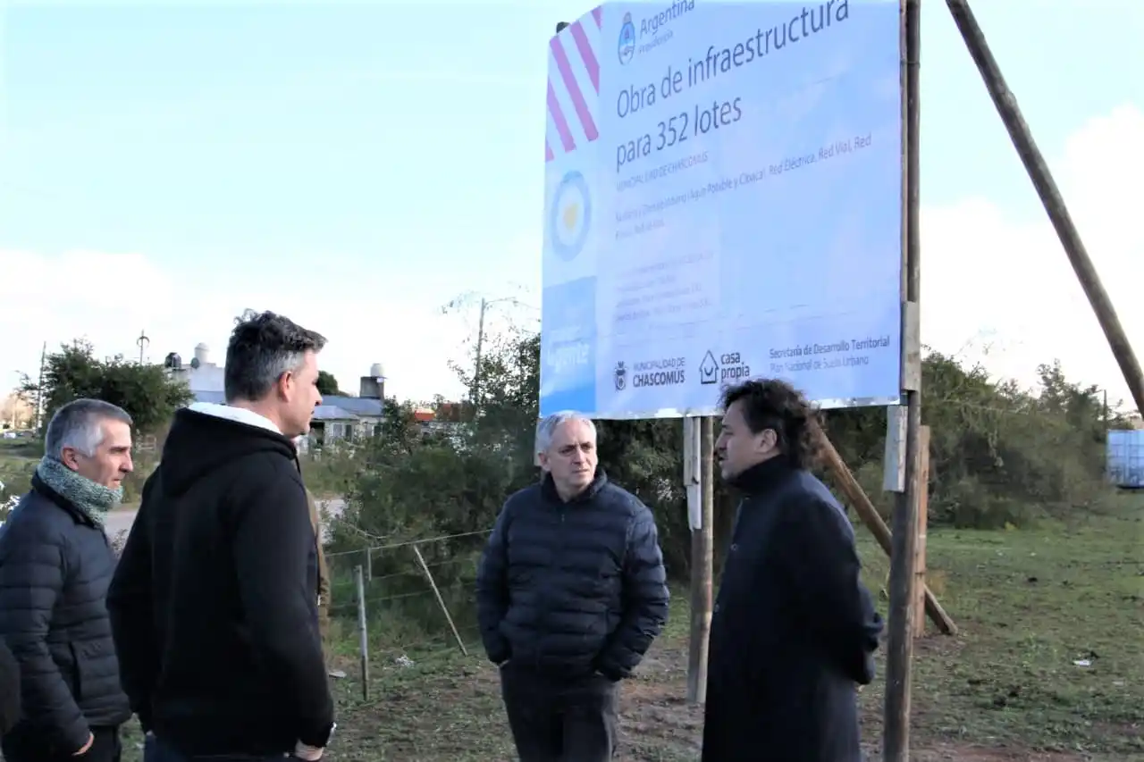 Plan Procrear II: generarán 352 lotes con servicios aptos para la construcción en Chascomús