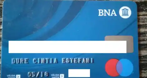 Encontraron la tarjeta de Cintia