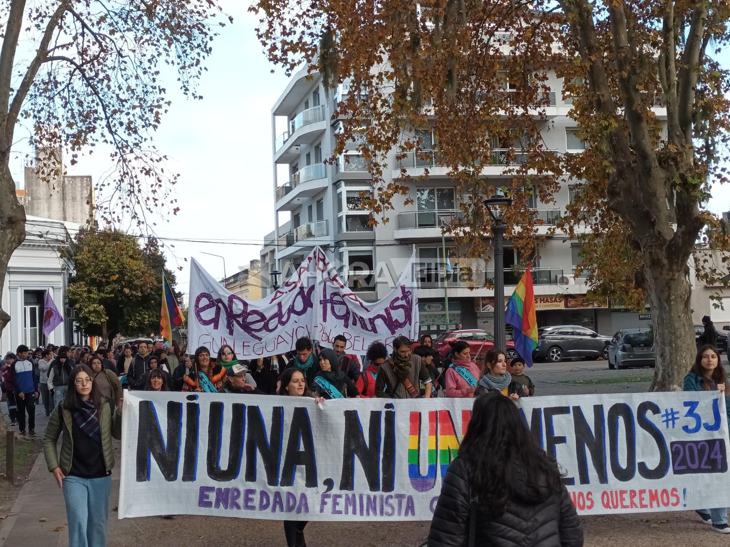 Gualeguaychú volvió a gritar "Ni una menos" con fuertes cuestionamientos a Milei