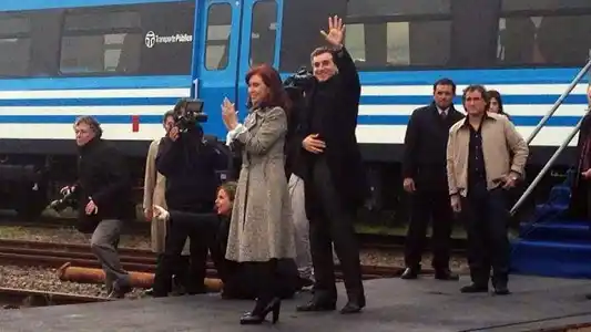 Cristina, a los gremialistas: "Los trenes no son propiedad de ustedes"