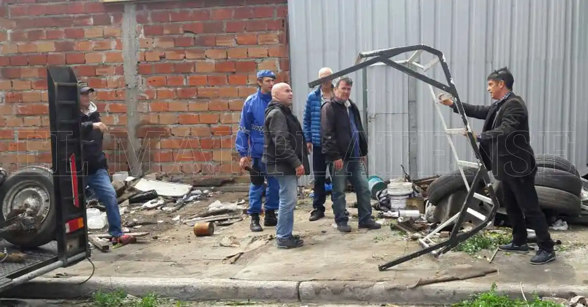 Pese a los controles, persisten los desarmaderos ilegales en la perifieria