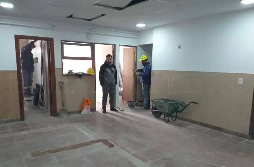 Avanzan las obras en el Centro de Salud de Las Américas
