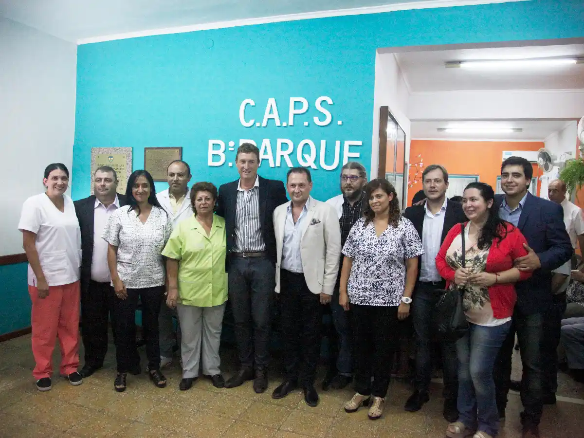 Barrio Parque, con dispensario renovado