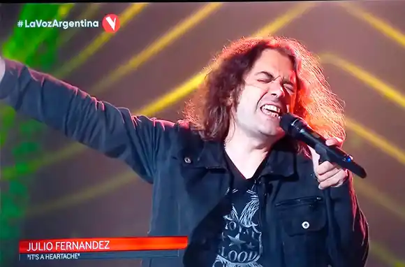 Julio Fernández, el marplatense que cautivó a todos en "La Voz"