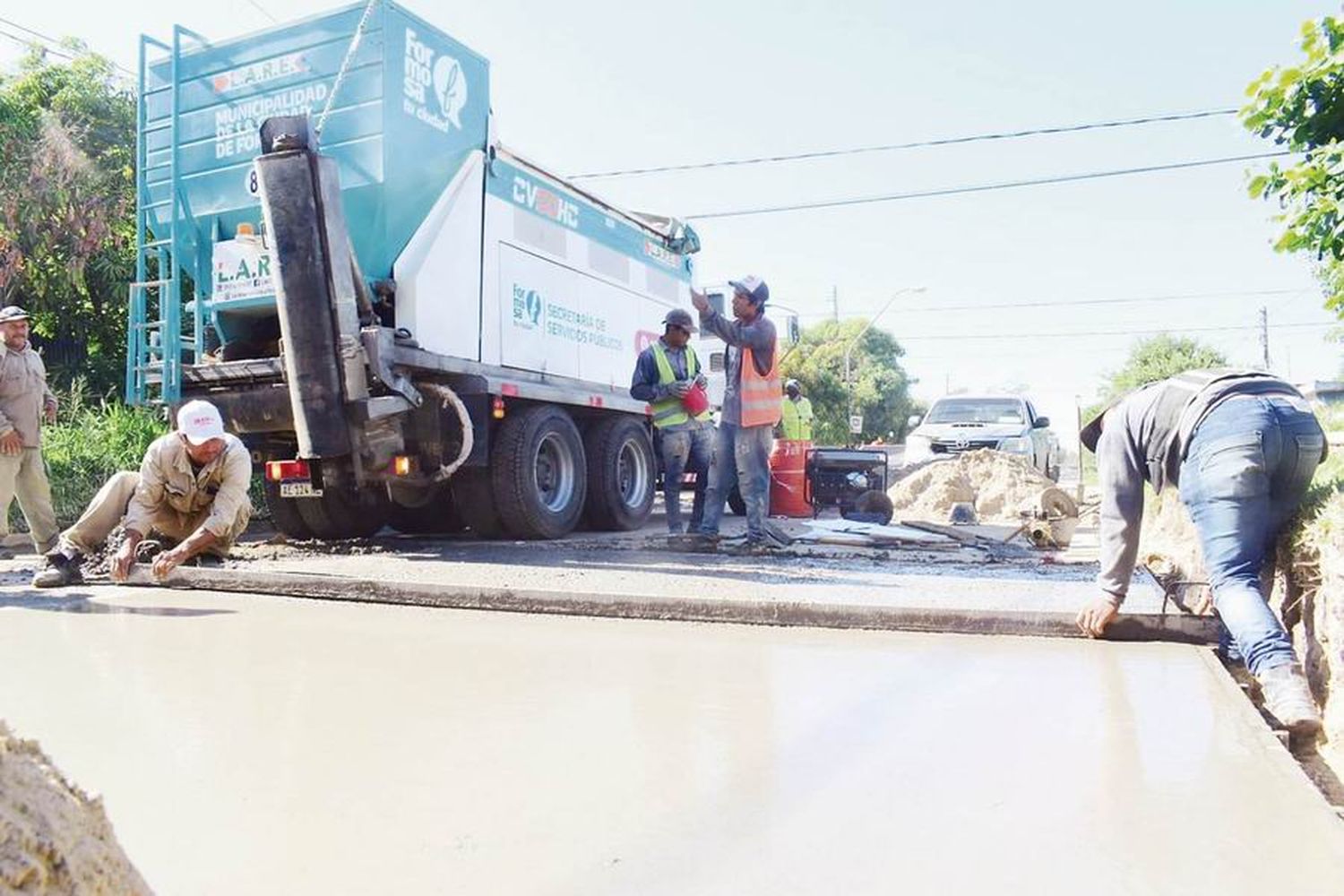 Activa intervención del Municipio para 
recomponer diferentes calles pavimentadas