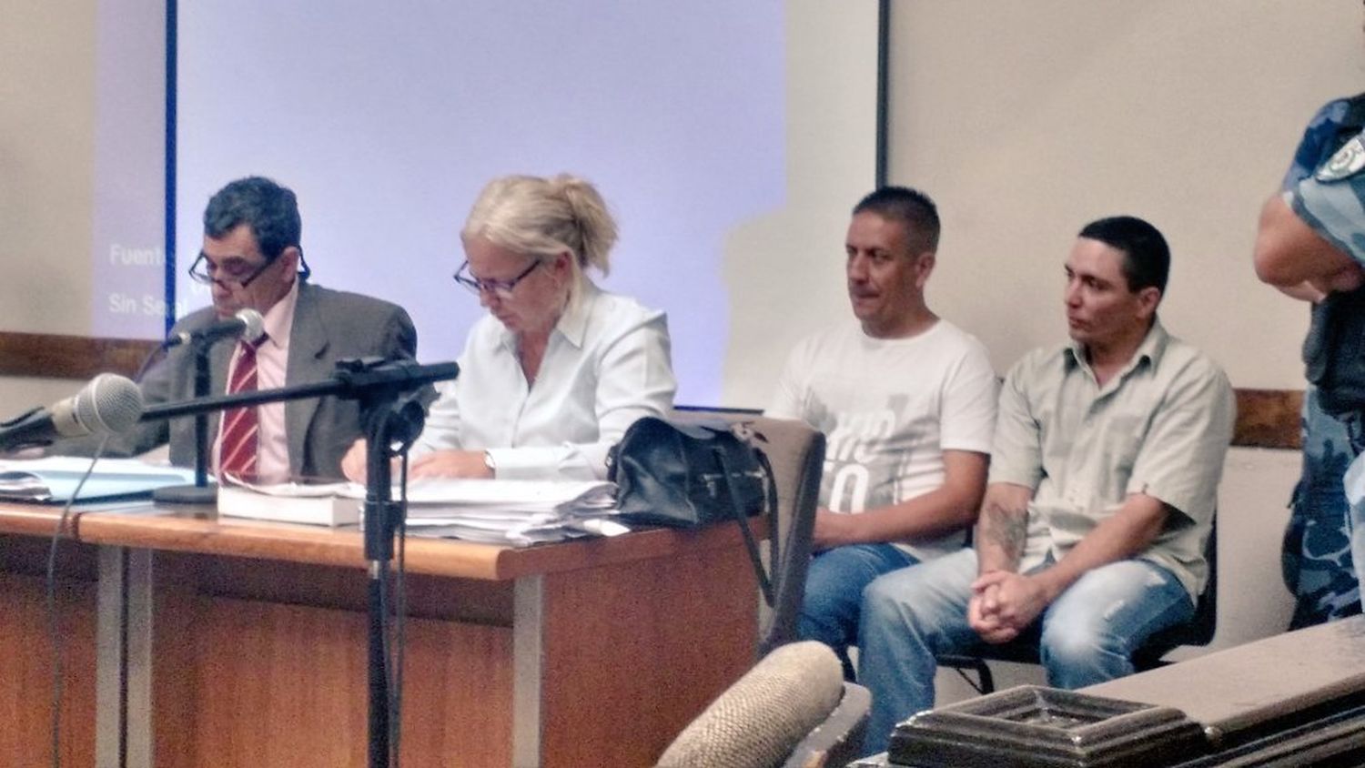 Condenaron a prisión perpetua a los dos acusados por el asesinato de una policía