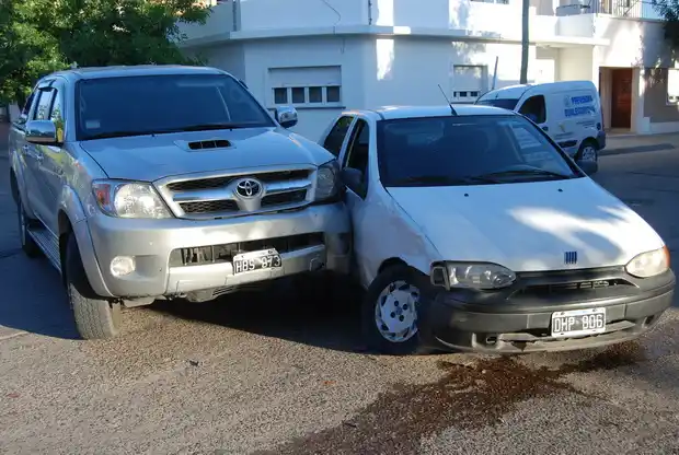 Un accidente sin lesionados