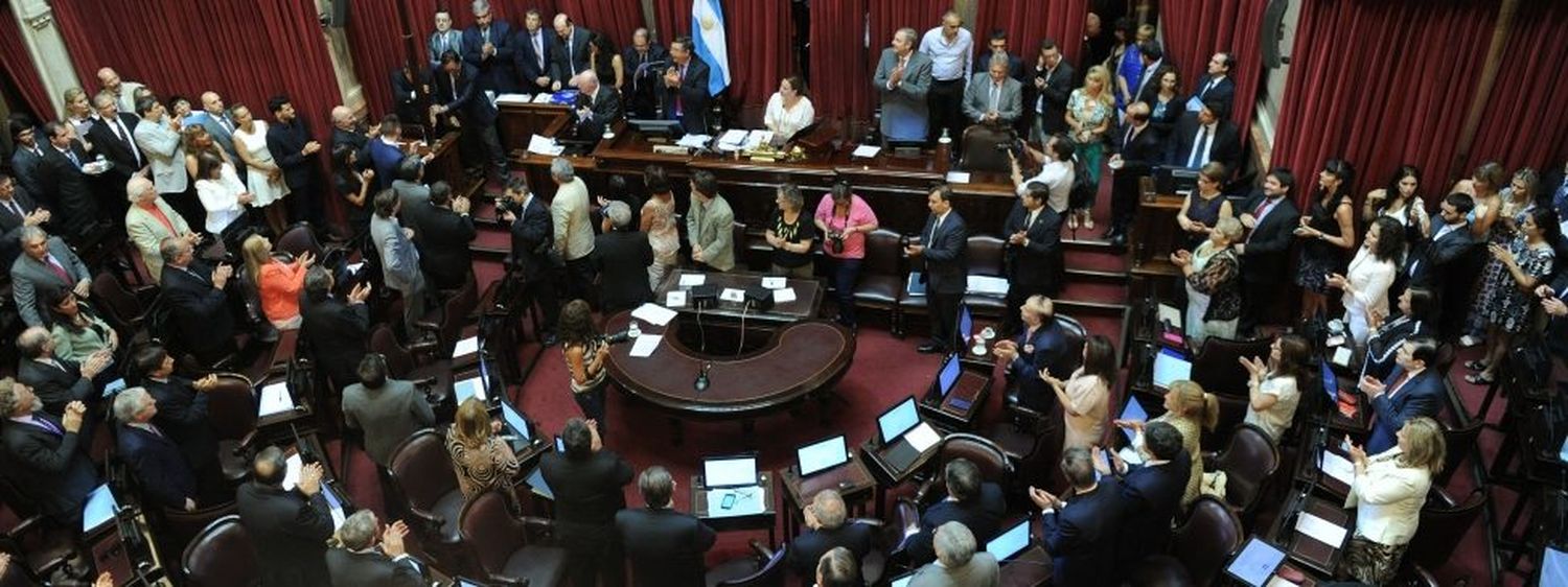 Juran los senadores nacionales esta semana