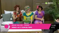 “Erase una vez…cindad”, el viernes en el Teatro del Fuerte