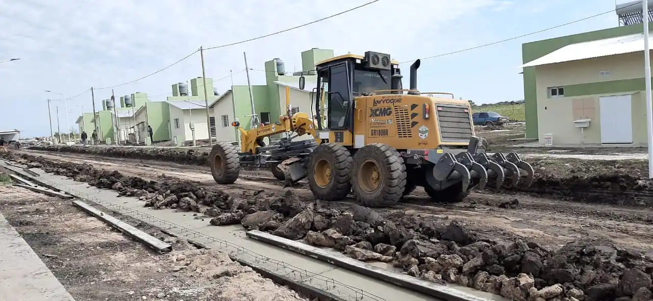 Avanzan las obras complementarias en el complejo "15 Viviendas"