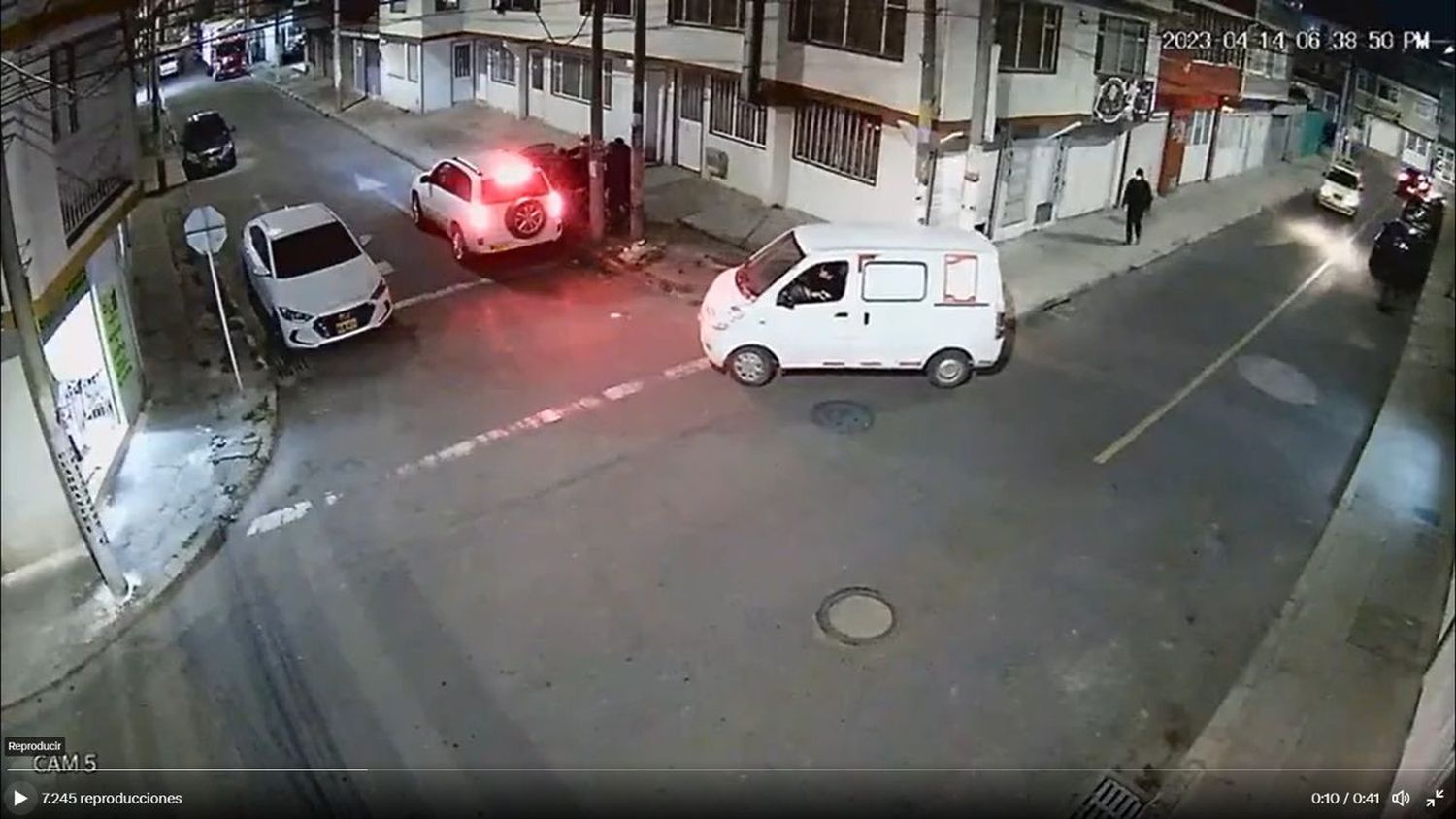IMPRESIONANTE SECUESTRO en Bogotá (+ Video)