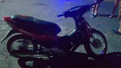 La colisión se produjo en Obligado y Padre Santana. Foto: Prensa Policía.