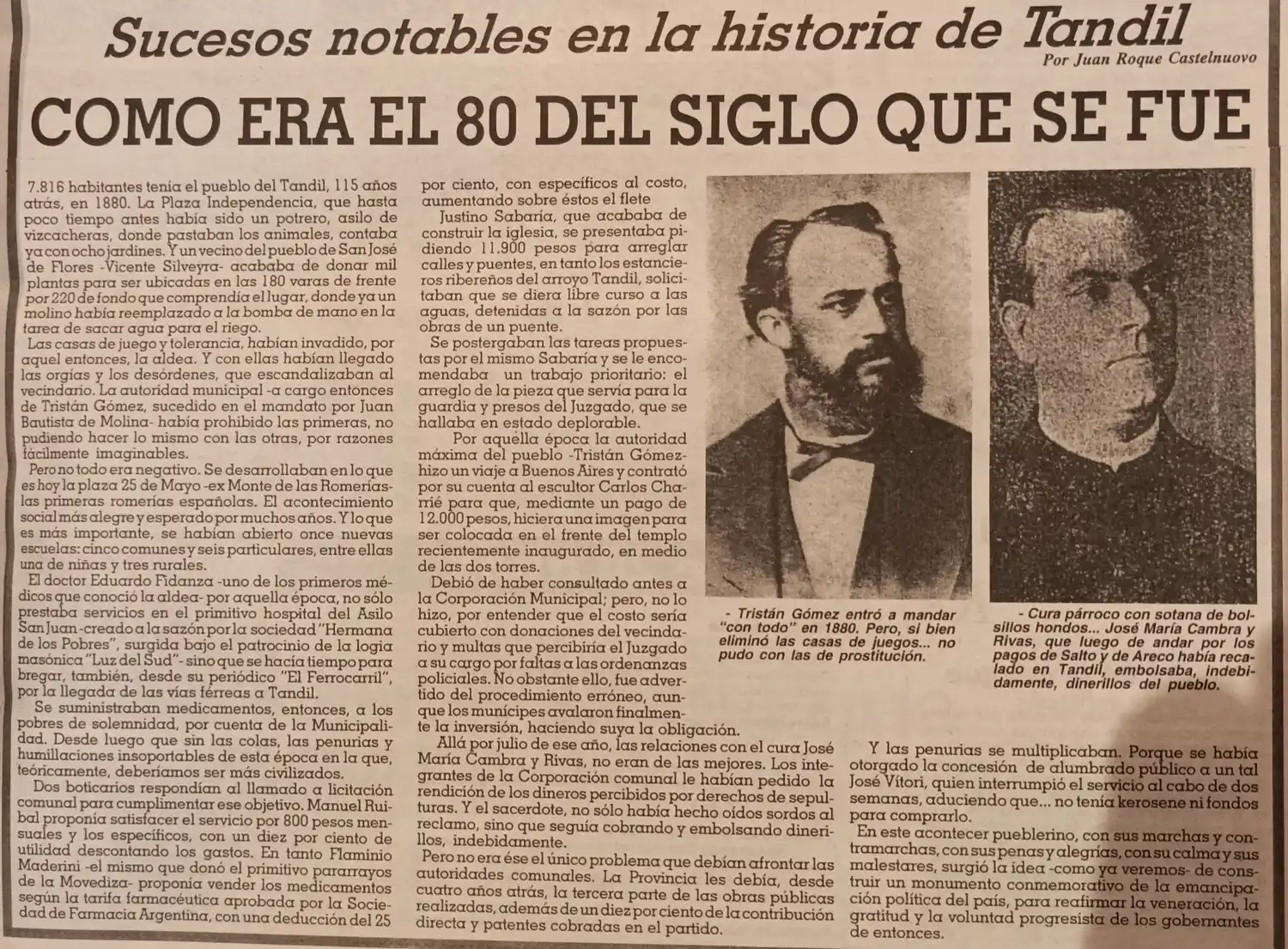 ¿Cómo era el ´80 del siglo XIX?