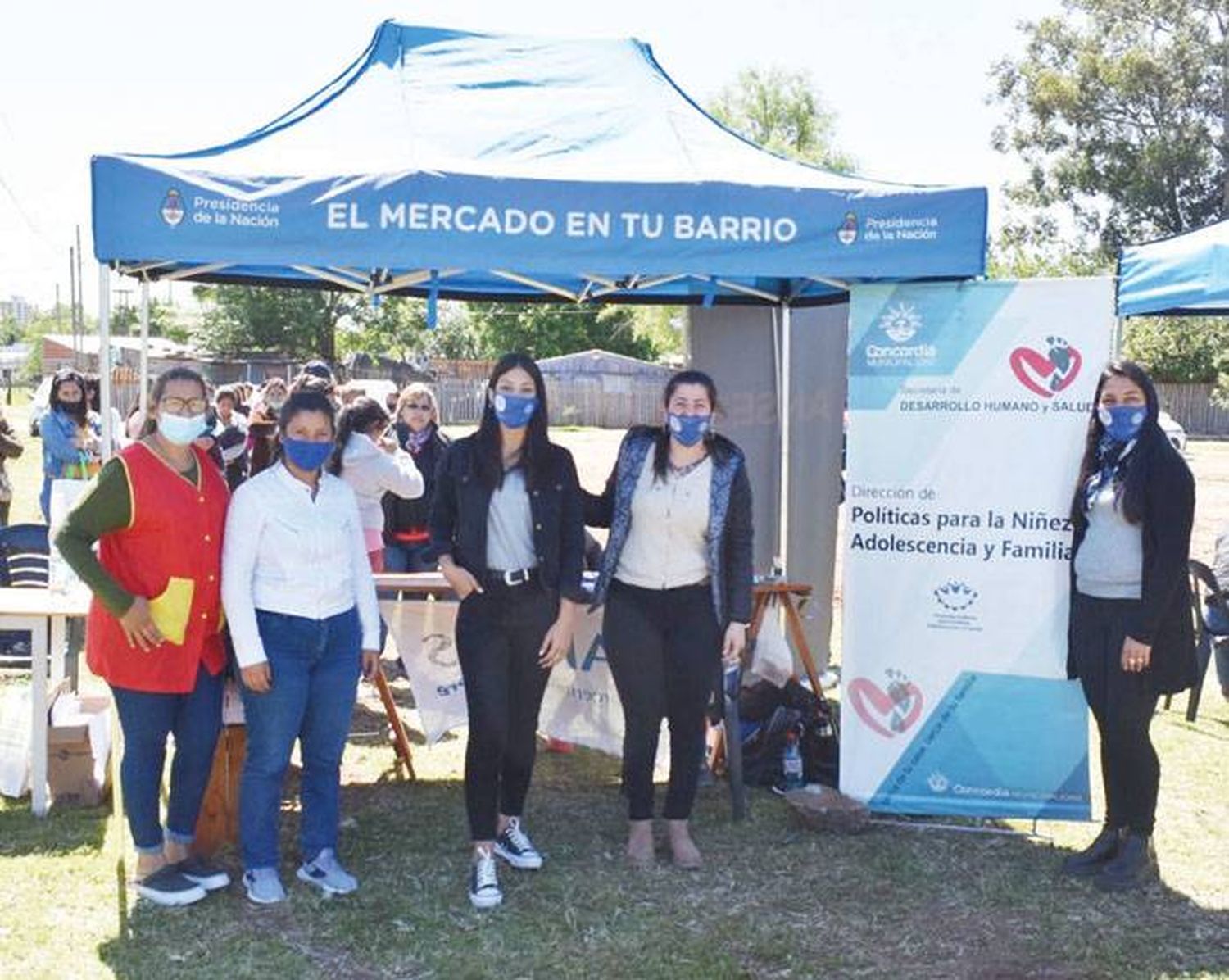 En el barrio Carretera la Cruz se realizó un nuevo abordaje territorial