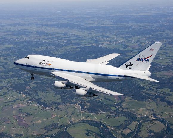 The SOFIA flying telescope captured amazing images during its visit to Chile