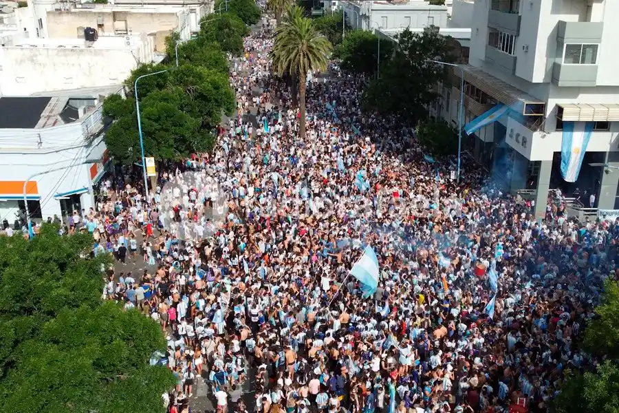 VIDEO | Se cumple un año desde que somos campeones del mundo: así lo festejó Rafaela