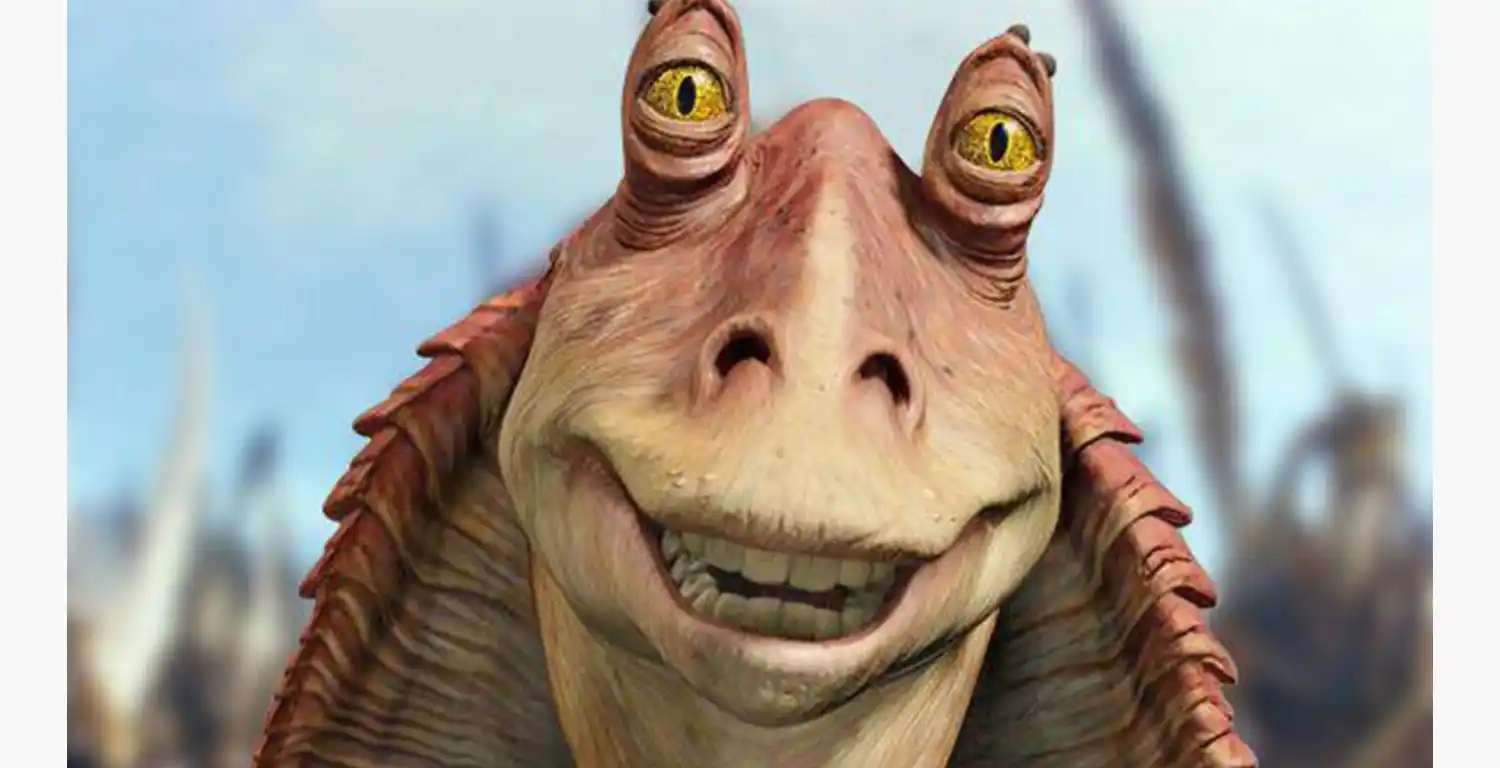 Jar Jar Binks, el personaje de "La amenaza fantasma" que todos amaron odiar.