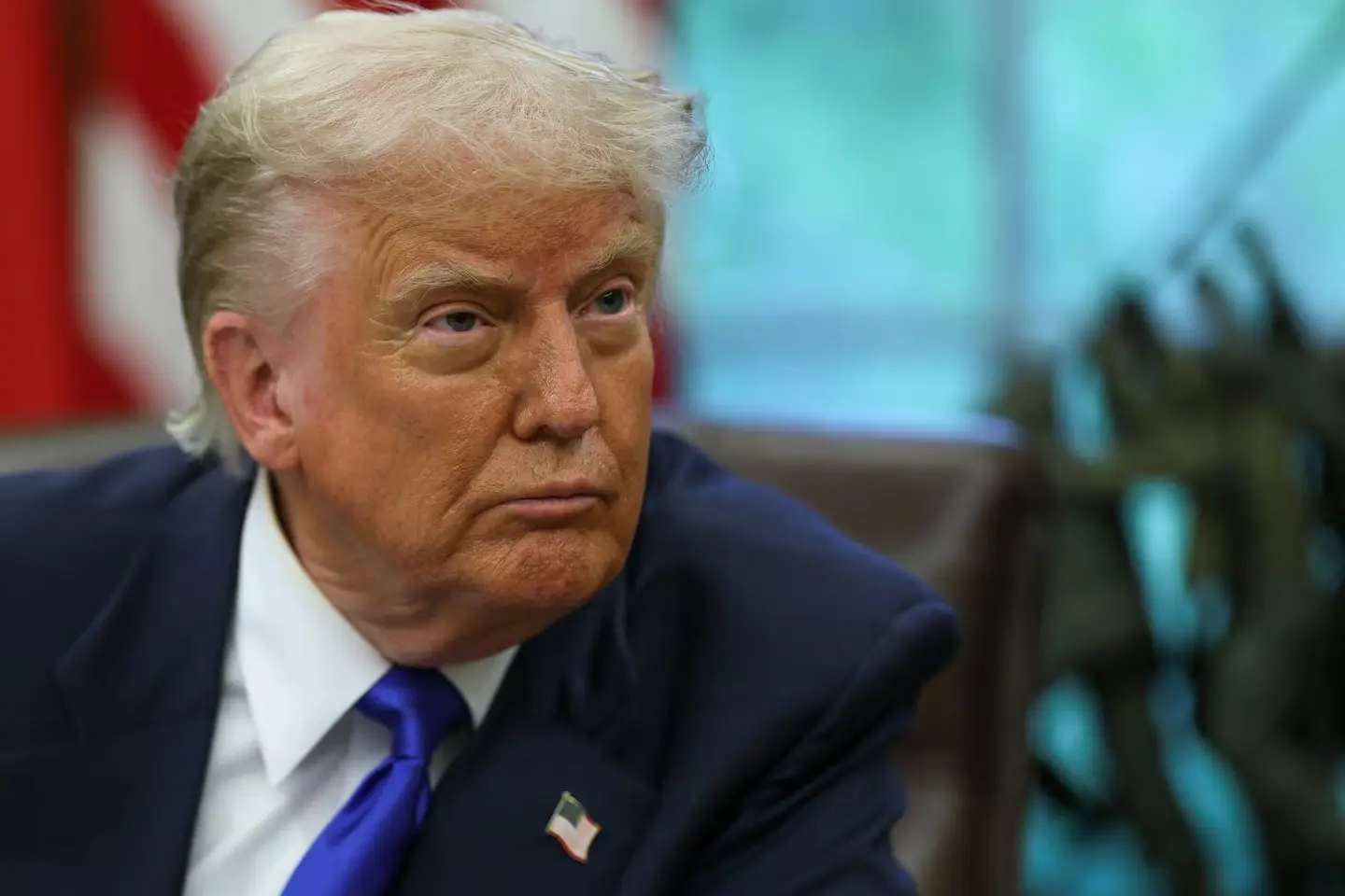 Trump dijo que es bueno el vínculo con Rodríguez y habló de cuánto tiempo EE.UU. supervisará la transición