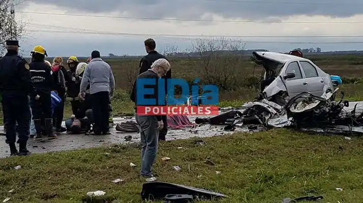 Ruta 12: Dos muertos y un herido grave en trágico accidente 