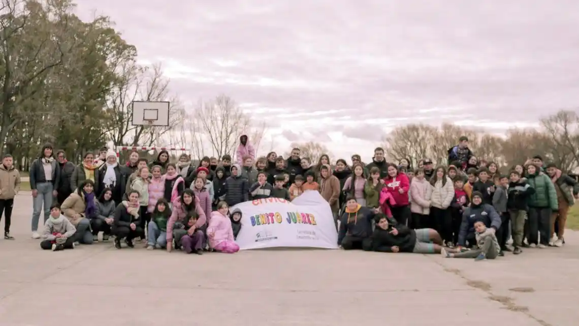 Encuentro recreativo. En el predio del Parque Municipal Taglioretti