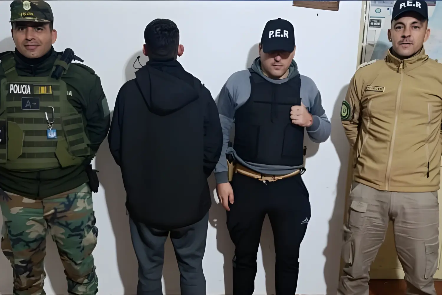 El detenido fue trasladado a Gualeguay y quedó a disposición de la Justicia de Entre Ríos.