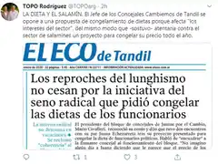 Rodríguez habló de "baja calidad institucional" por las internas en el oficialismo 