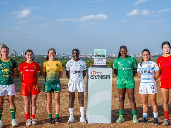 Las capitanas dijeron presente en Nairobi: Pula Pedrozo , la capitana albiceleste. Foto: IG lasyaguaretes