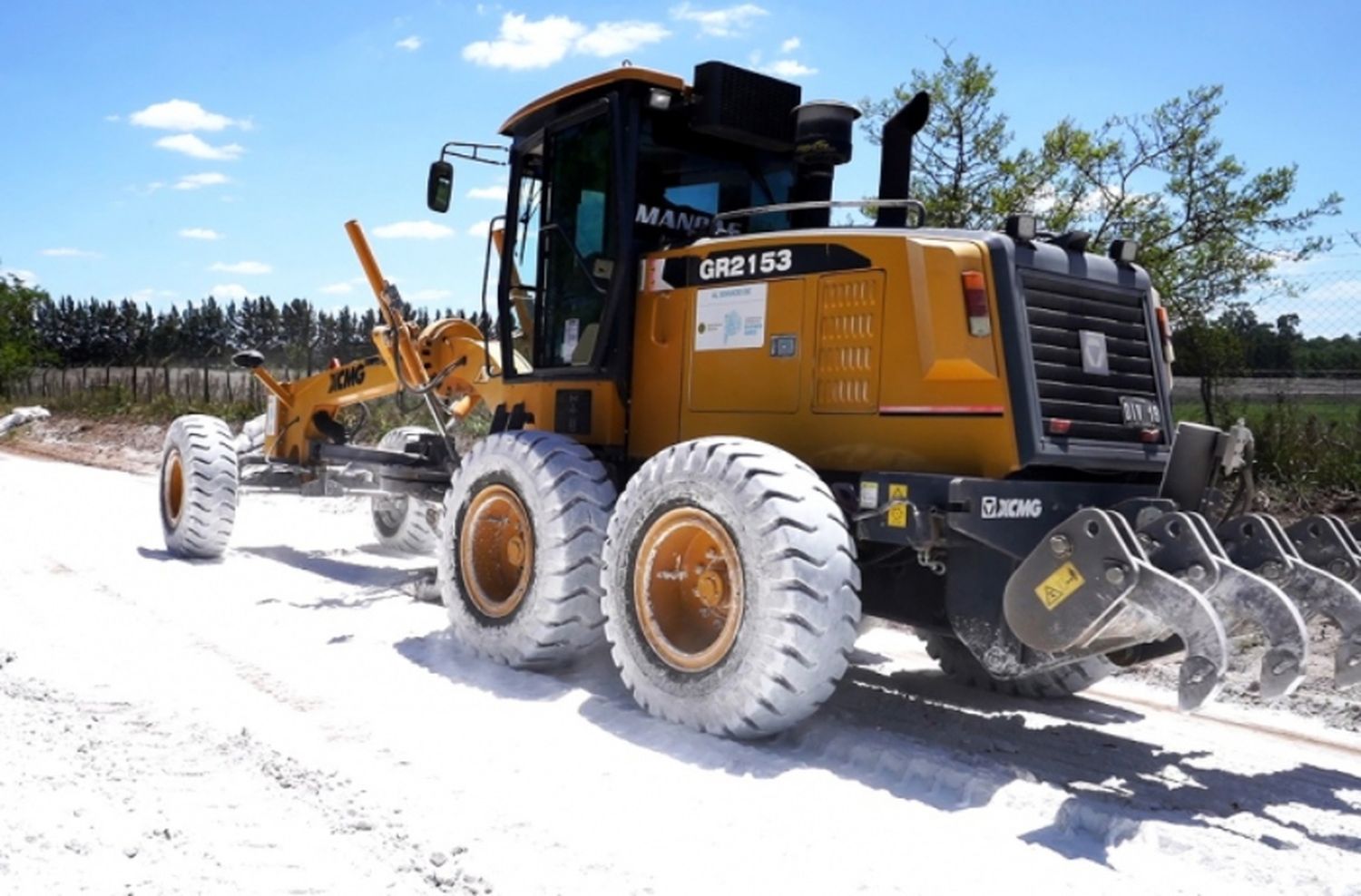 Caminos Rurales: la Provincia realiza obras en Exaltación de la Cruz