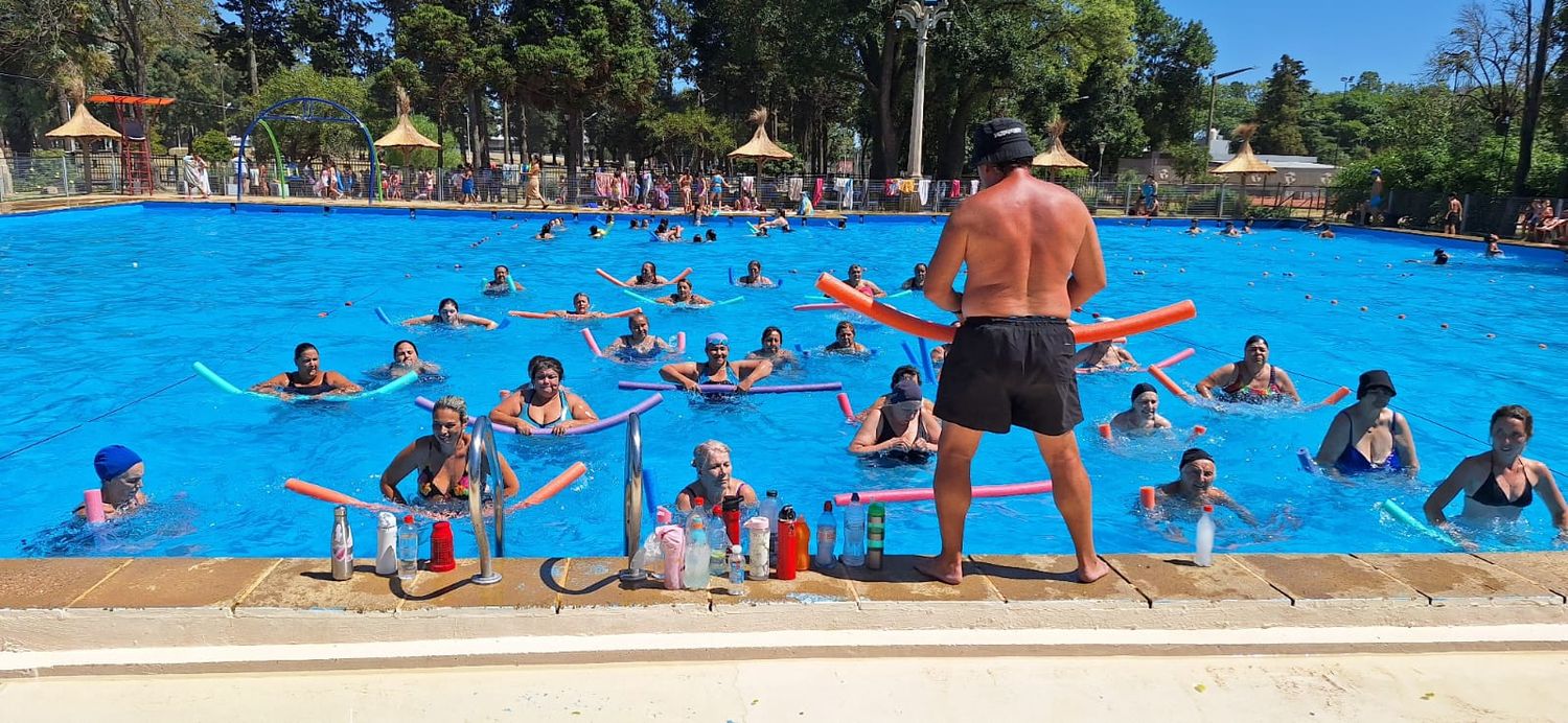 Una de las actividades que se lleva adelante en el Parque Municipal.