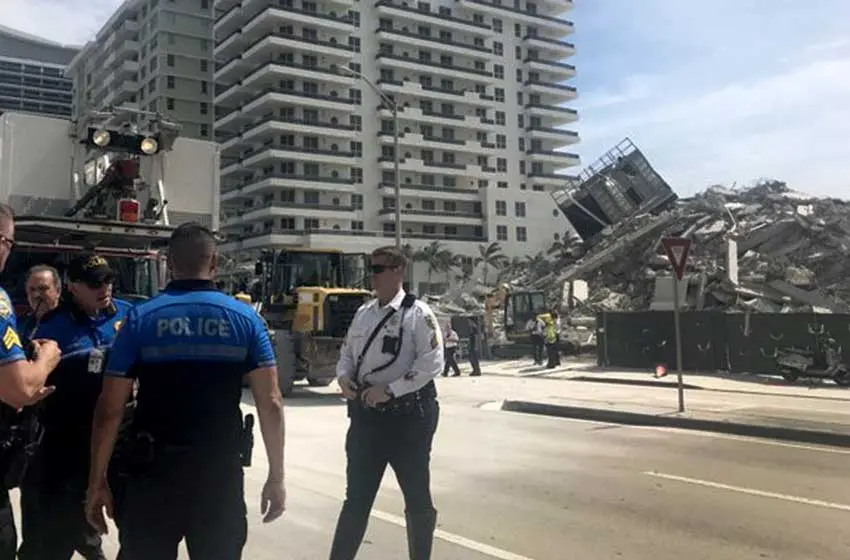 Derrumbe en Miami: son nueve los argentinos desaparecidos y uno fue hallado con vida