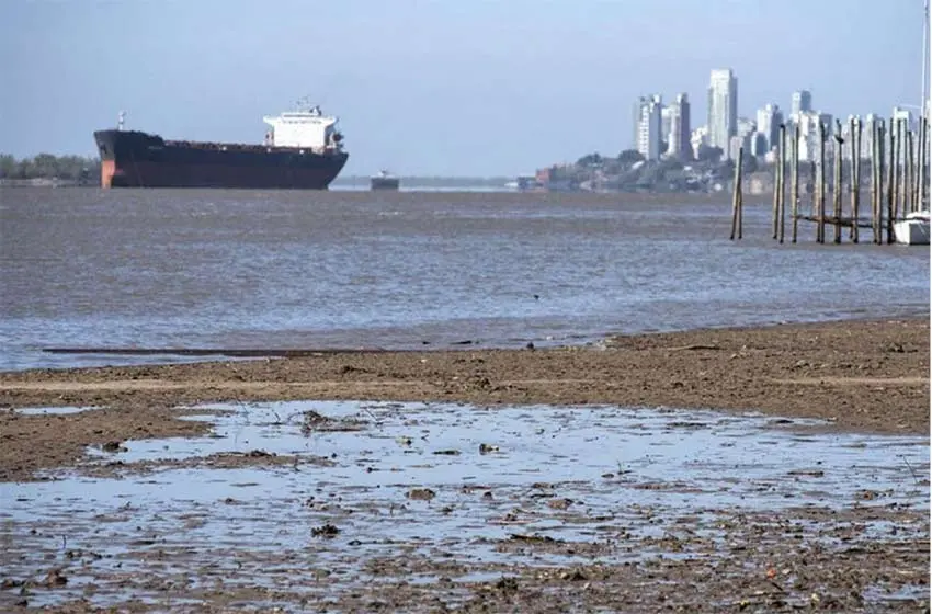 Afirman que la bajante del Paraná llegó a una situación «grave» y podría extenderse hasta fin de año