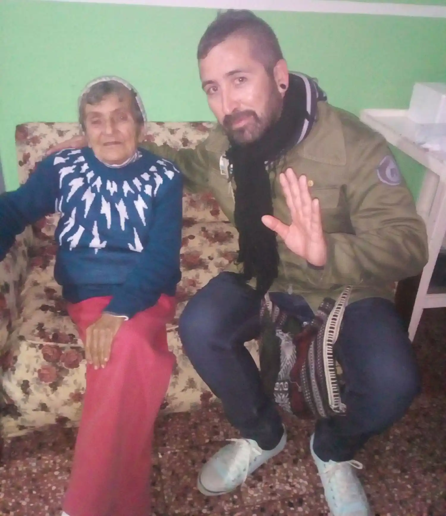 Vivía en condiciones de extrema precariedad, ahora se encuentra en una residencia geriátrica gracias al accionar de vecinos y autoridades municipales