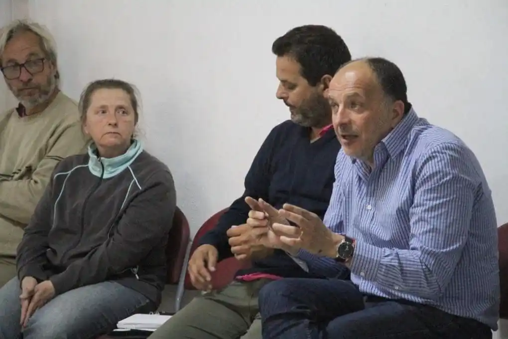 Garate se reunió con instituciones en Claromecó